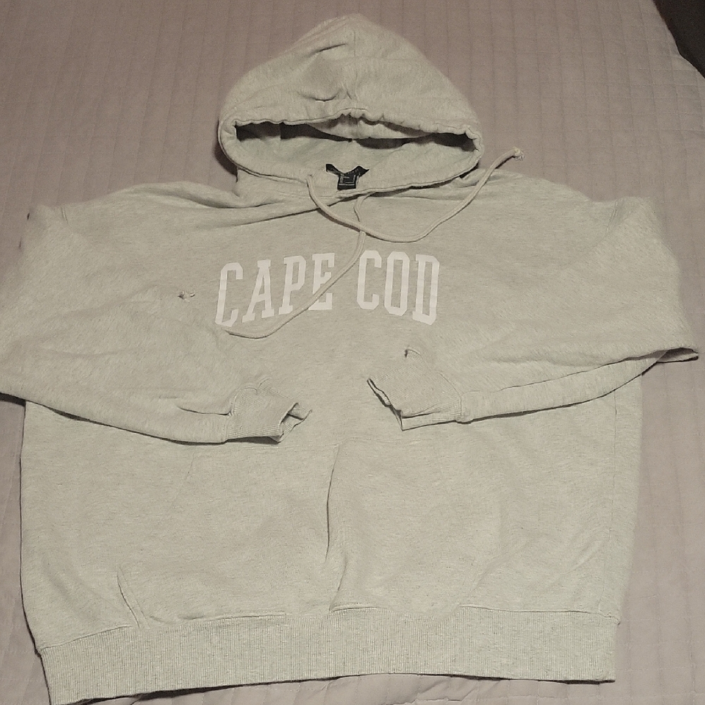 Forever 21 Light Gray Hoodie